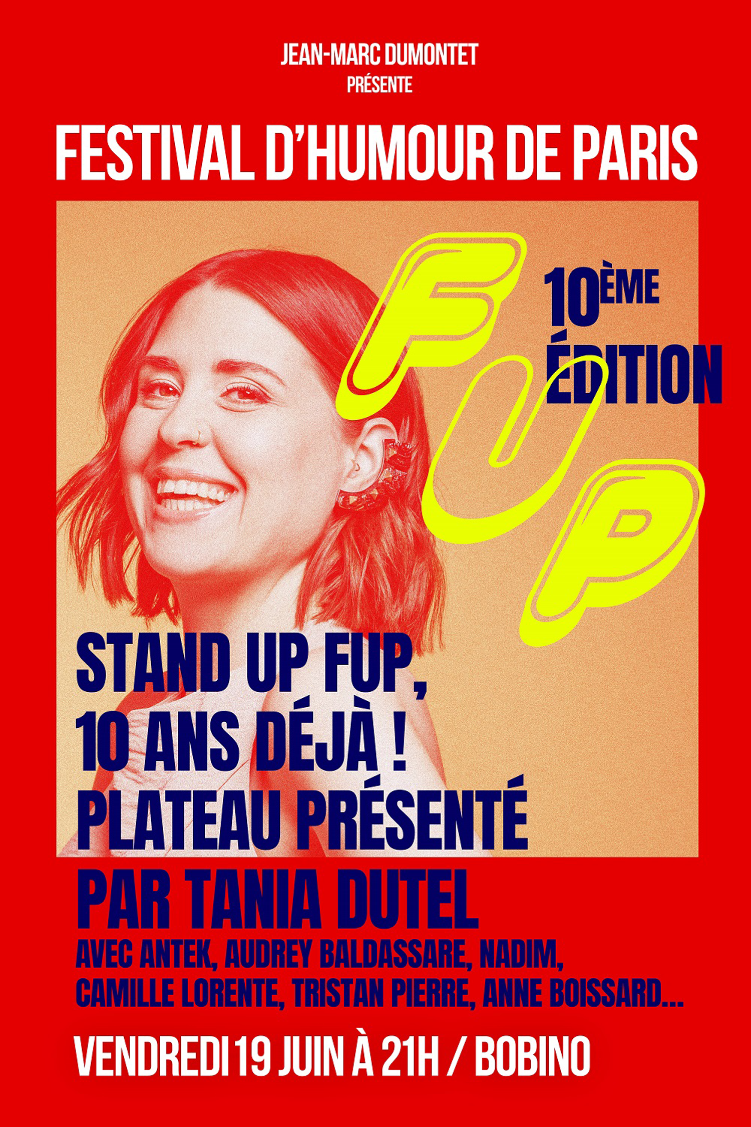 Stand Up FUP - Festival d'Humour de Paris FUP
