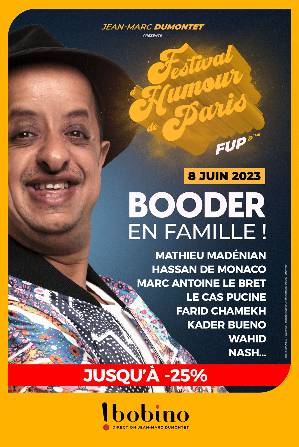 Booder : en famille ! - Festival d'Humour de Paris FUP